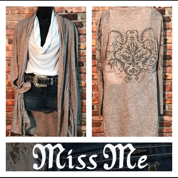 Miss Me Tops - 🌵Miss Me Shawl Coverup with Studs 🌵